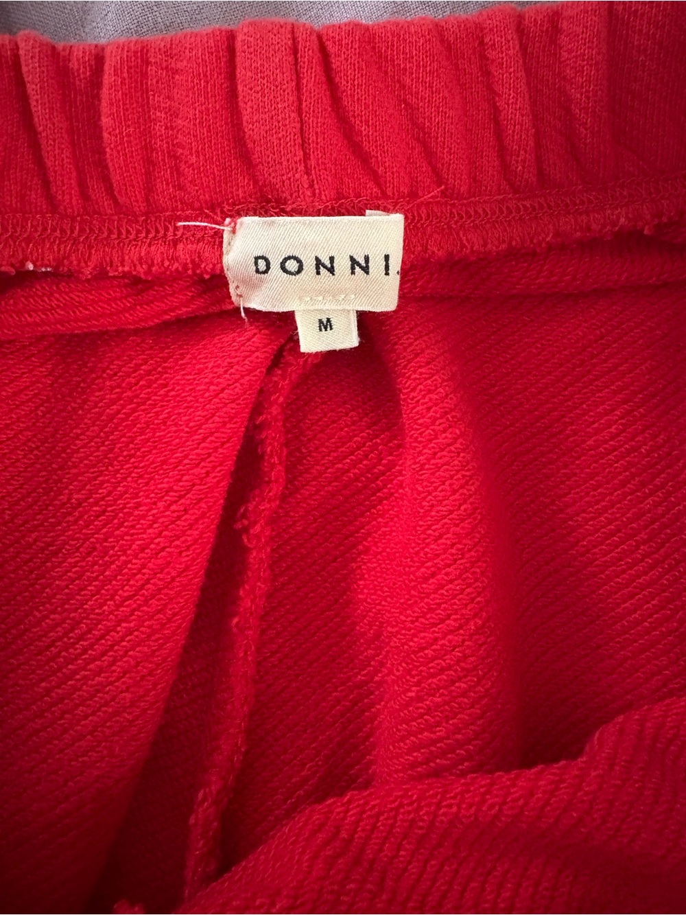 Donni The Eco-Terry Stripe Crop Pant - Picture 5 of 6